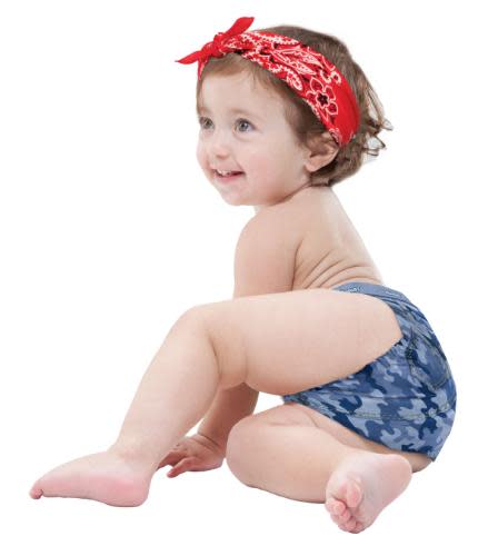 Camouflage diapers
