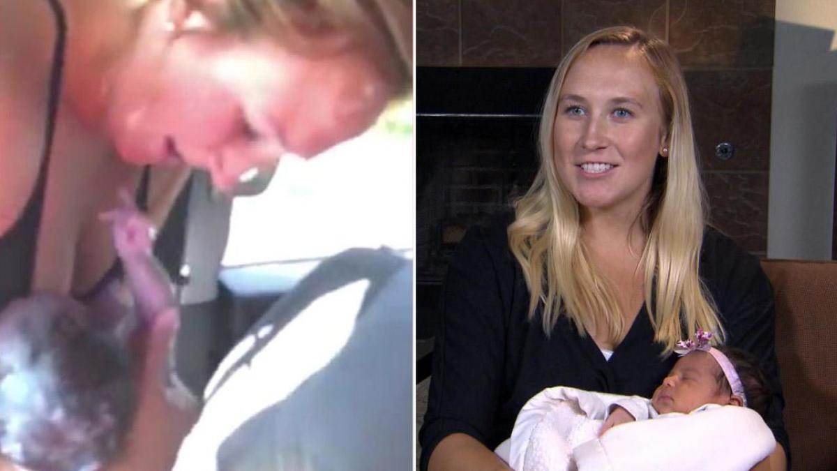 Dash-Cam Shows Woman Delivering Baby In Backseat Of Uber