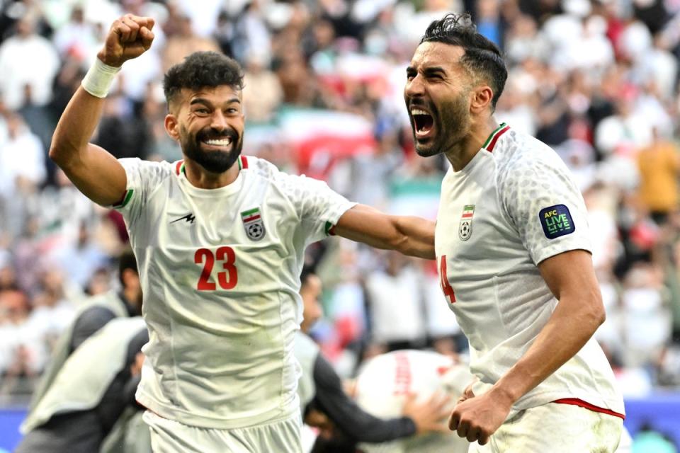 Iran are eyeing a first final since 1976 (AFP via Getty Images)
