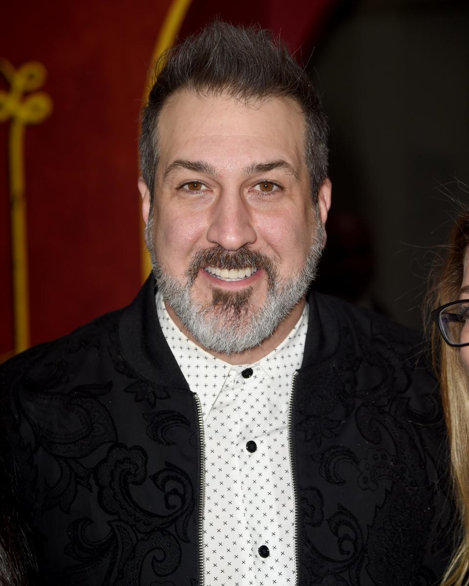 Joey Fatone opened up about getting fat loss procedures and hair plugs in an interview with People.
