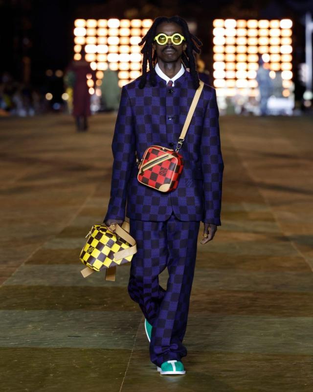 Pharrell / Louis Vuitton “Blason” collection. Pharrell's first