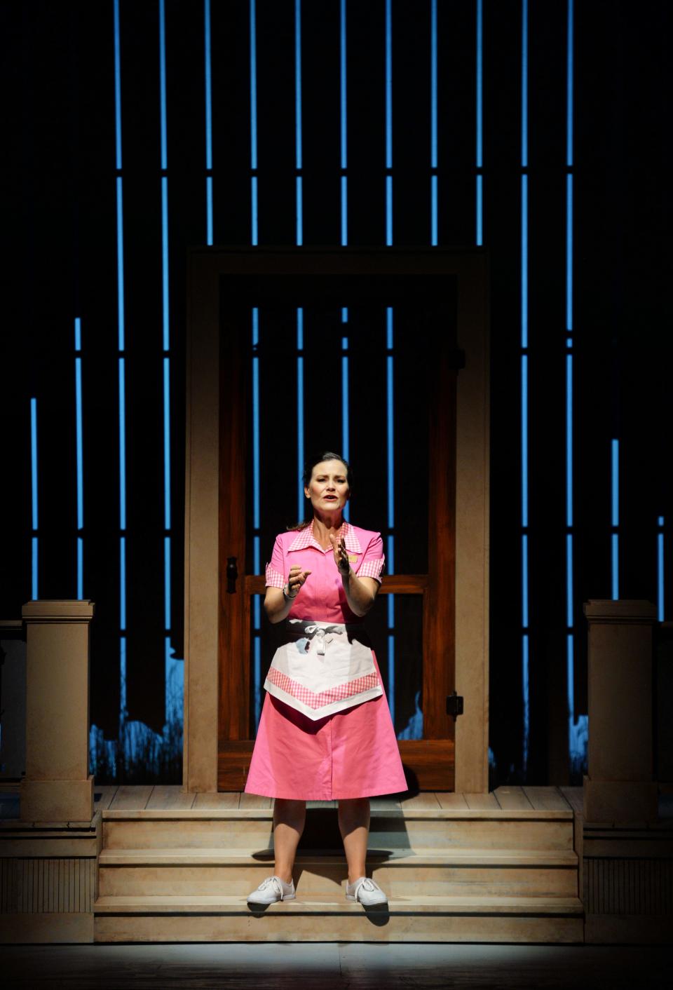 Elise Quagliata as Ginny in "A Thousand Acres," a new opera in the Des Moines Metro Opera's 50th anniversary season. The work is based off of the Pulitzer Prize-winning novel from Jane Smiley.