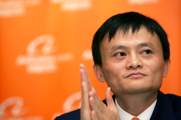 Alibaba chief executive Jack Ma