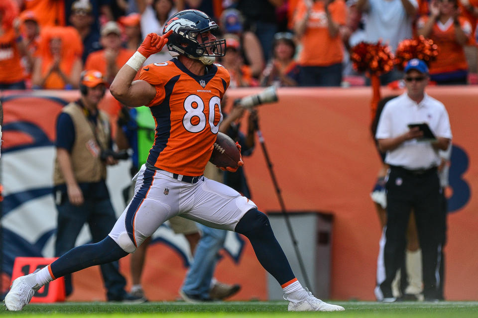 After suffering yet another ACL tear, Denver Broncos tight end Jake Butt is ready to earn his spot back this fall.