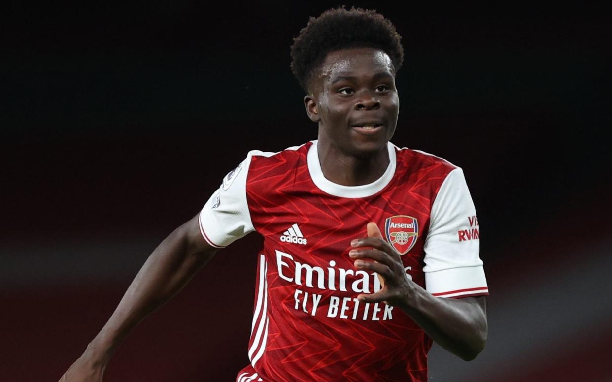 Bukayo Saka - GETTY IMAGES