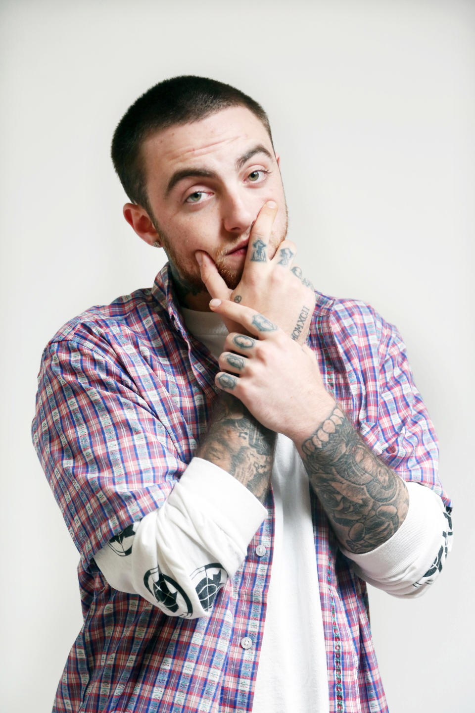 Closeup of Mac Miller