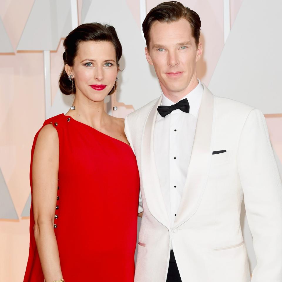 Benedict has two children with wife Sophie Hunter. Copyright: [Rex]