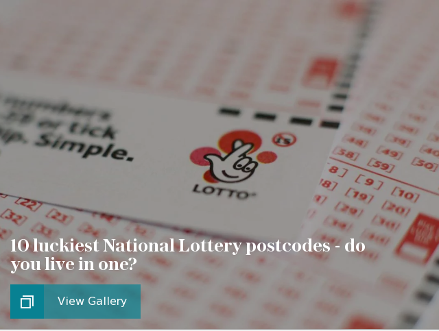 10 luckiest National Lottery postcodes - do you live in one?