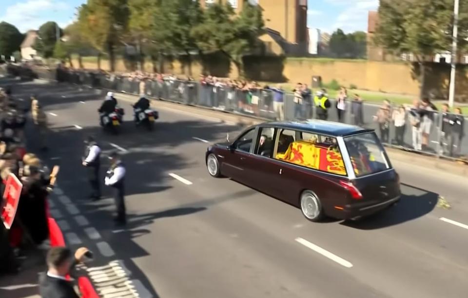 Queen Elizabeth II Funeral - Hearse