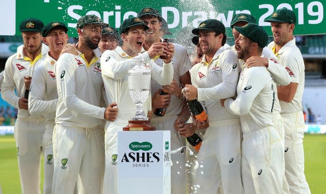 Australia retained the Ashes two years ago (Mike Egerton/PA)