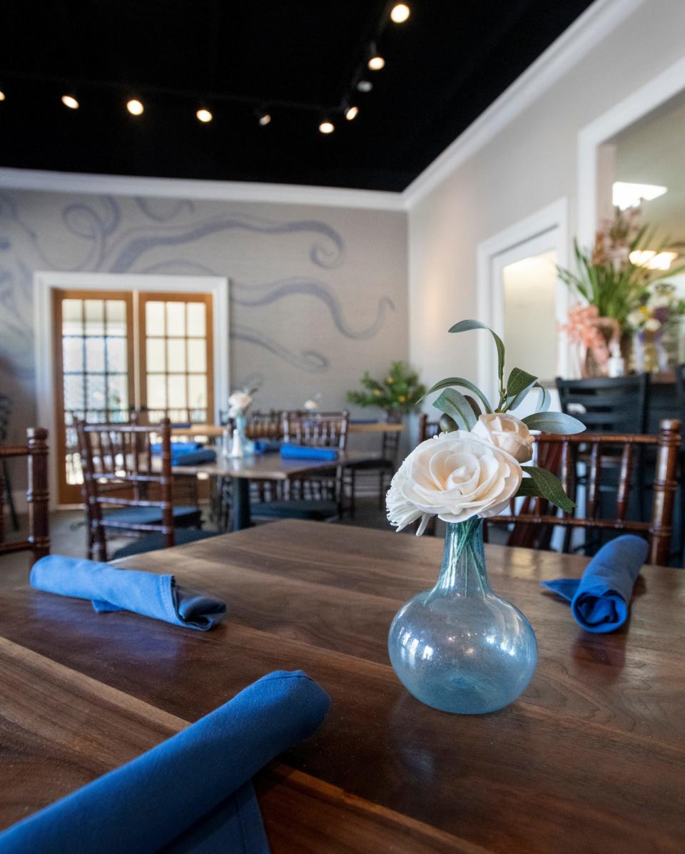 Agapi Bistro + Garden at 555 Scenic Highway in Pensacola on Thursday, Feb. 25, 2021.