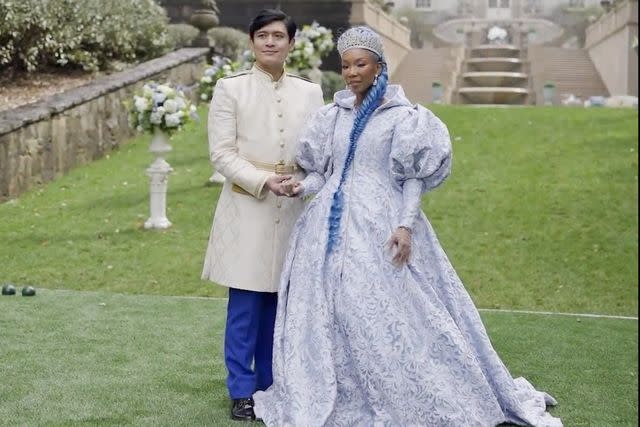 Disney Brandy and Paolo Montalban reprise their roles as Cinderella and Prince Charming in Descendants: The Rise of Red