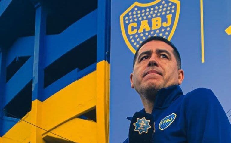 Juan Román Riquelme, presidente de Boca, fue tajante respecto de la salida de Barco