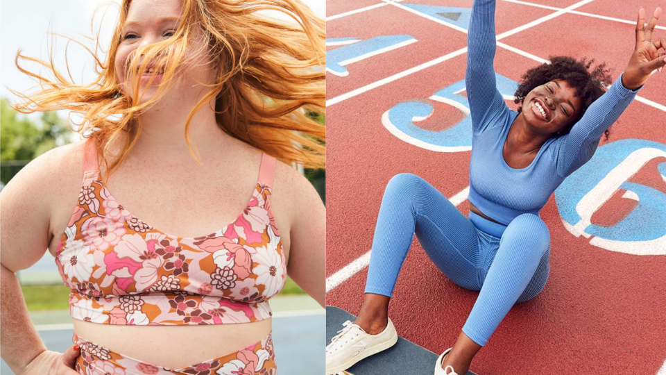 Aerie offers workout clothing for almost every body shape and size.