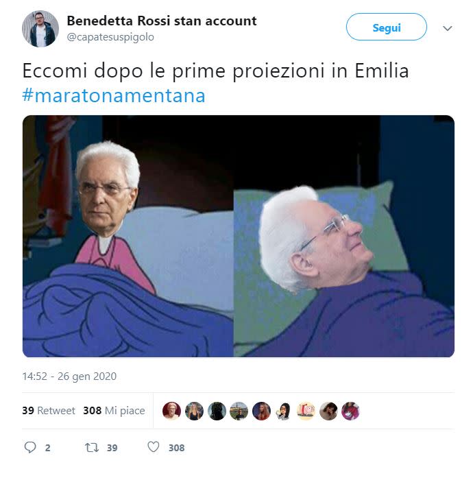 Con ironia e qualche sfottò il "popolo dei social" ha fotografato l'andamento della tornata elettorale in Emilia-Romagna e Calabria. Ecco come ha reagito il web ai risultati del voto... (foto Twitter)