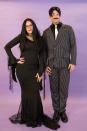 <p>Be cute <em>and</em> creepy at the same time by dressing up as the Addams Duo — one you wears a sexy black dress, while the other wears a pinstripe suit. <br></p><p><strong>RELATED</strong>: <a href="https://www.goodhousekeeping.com/holidays/halloween-ideas/g28589490/best-wednesday-addams-costume-ideas/" rel="nofollow noopener" target="_blank" data-ylk="slk:How to Create the Ultimate Wednesday Addams Halloween Costume;elm:context_link;itc:0;sec:content-canvas" class="link ">How to Create the Ultimate Wednesday Addams Halloween Costume</a></p>
