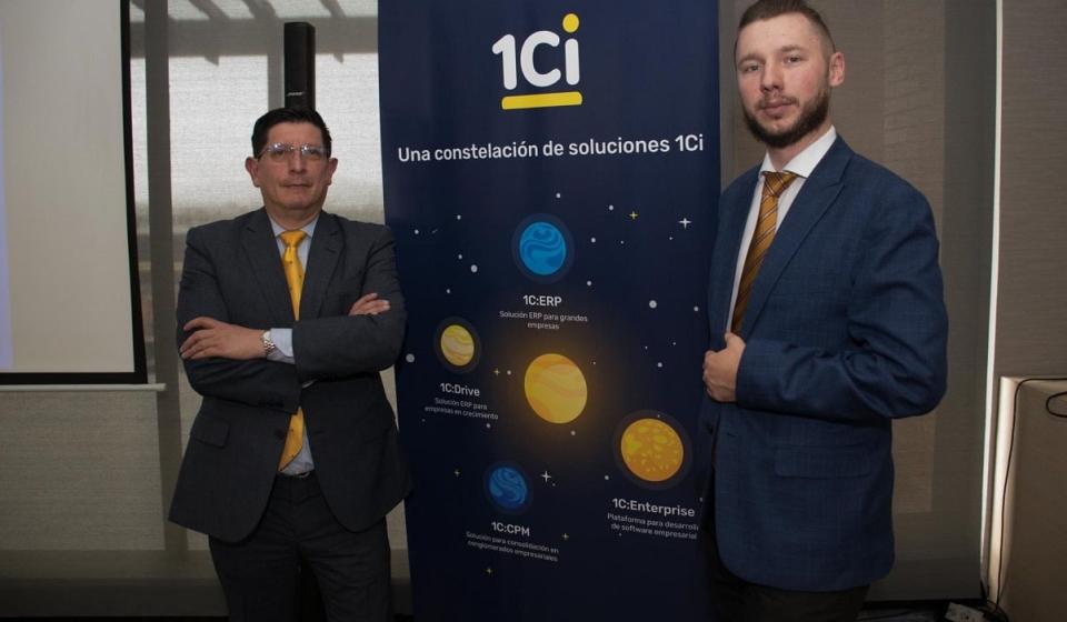 Sergio Sirenko y Jaime Delgado, directivas de 1Ci para Latam y CO.