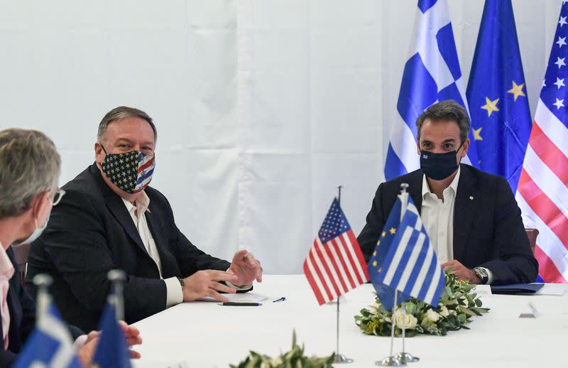 U.S. Secretary of State Mike Pompeo visits Greece