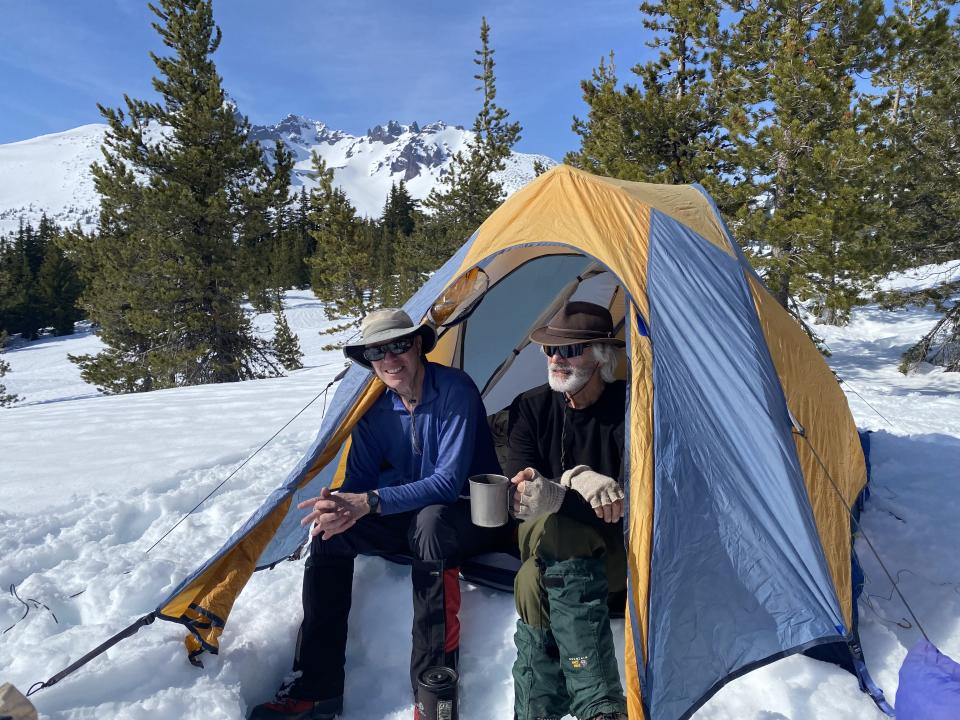 Broken Top snow camp with Scott Elstad and Scott Hovis.