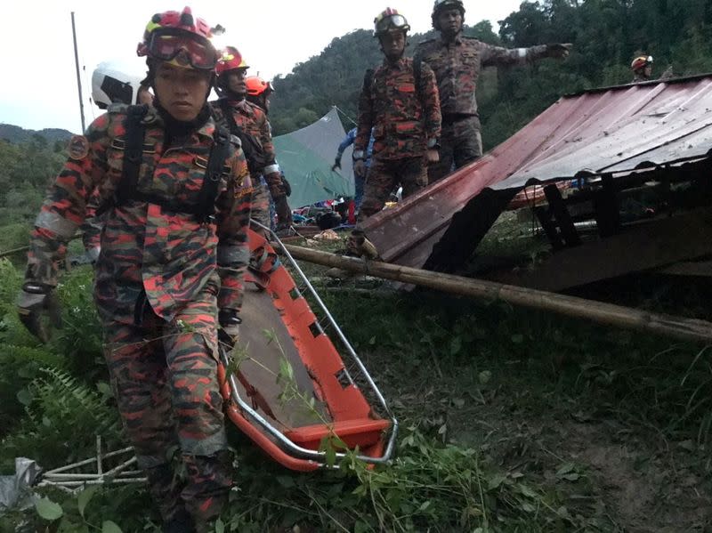 Landslide in Batang Kali, Selangor State