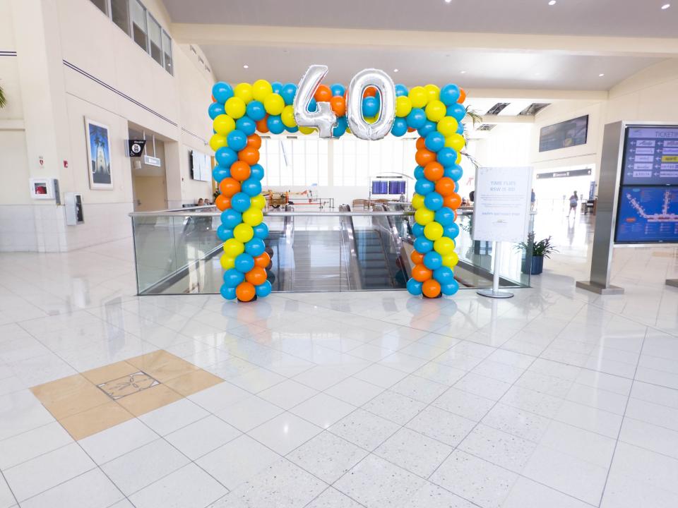 RSW in Fort Myers, also known as Southwest Florida International Airport, celebrated its 40th anniversary on May 14, 2023.