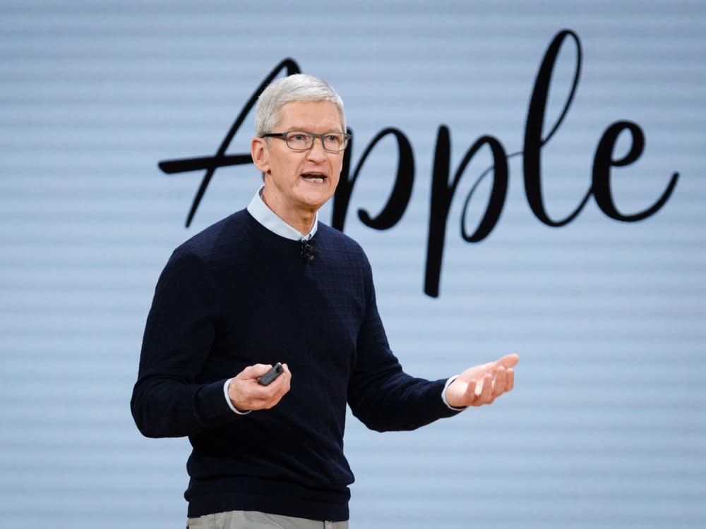 Tim Cook verzichtet auf einen großen Teil seines Gehalts. (Bild: John Gress Media Inc/Shutterstock.com)