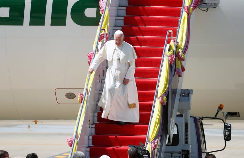 Pope Francis visits Thailand