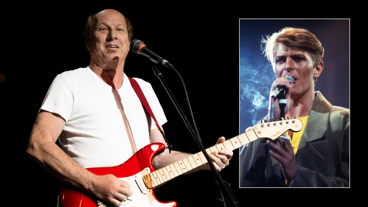  Adrian Belew and David Bowie 