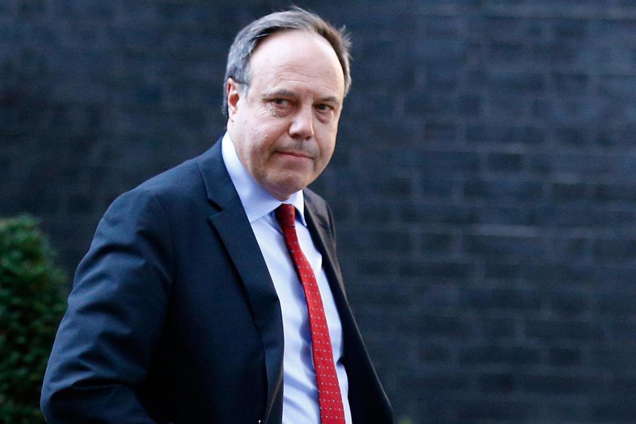 Nigel Dodds: the DUP's deputy leader said the party was ready to continue voting against the Government: REUTERS