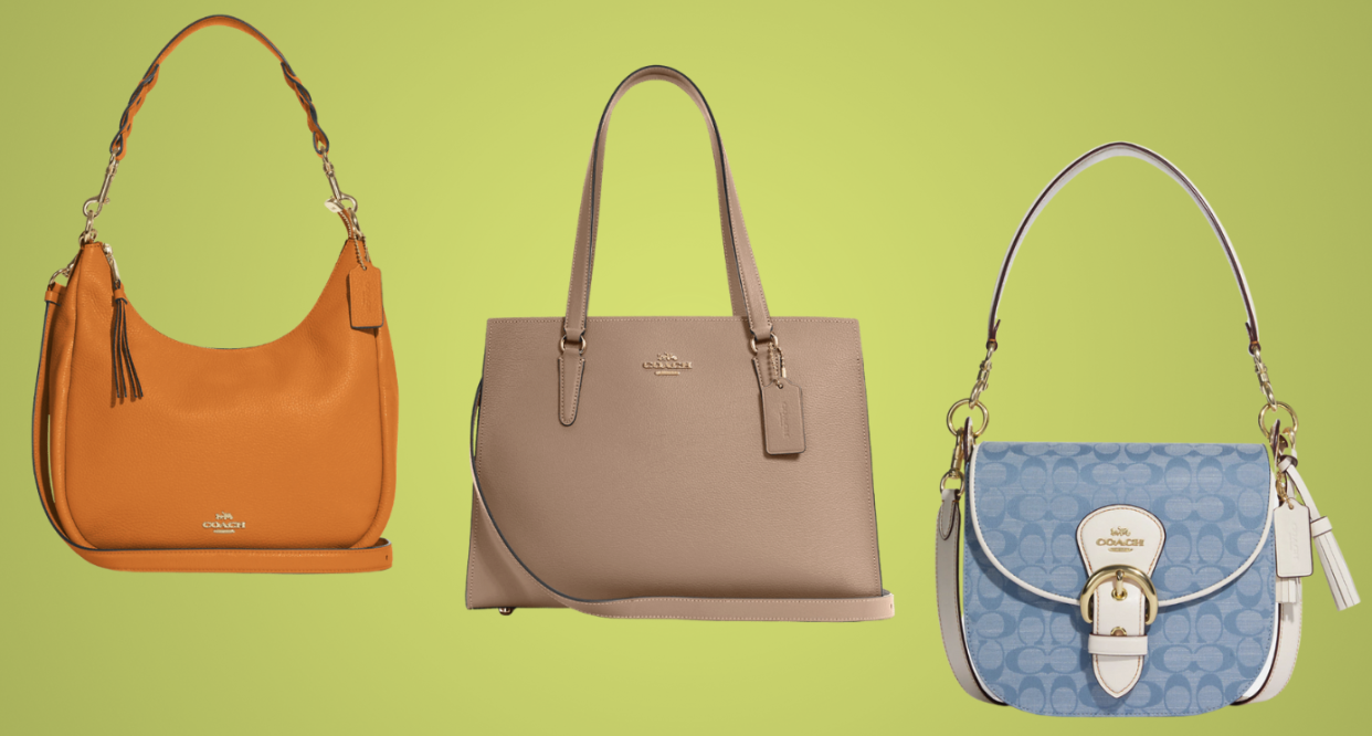 Coach Outlet sale finds of the week, starting at $29. (Photos via Coach Outlet)