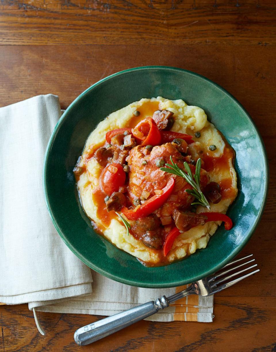 Tangy Chicken Cacciatore