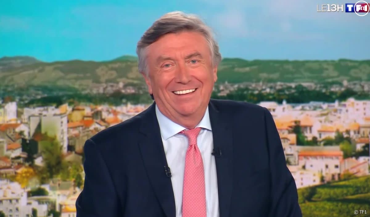 "J'ai entendu vos reproches" : Jacques Legros corrige avec humour une erreur dans le "13 Heures" de TF1 - TF1