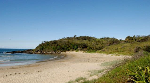 The woman and her family were pulled from the surf at Diggers Beach, Coffs Harbour, on Sunday evening. Photo: Getty