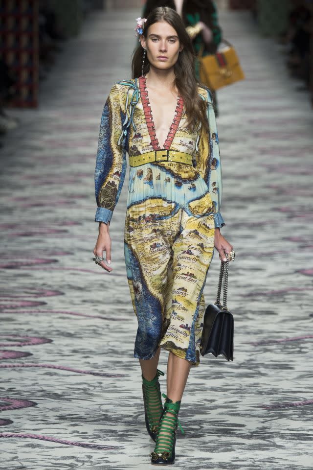 Gucci Look 4 der Frühjahrskollektion 2016. 