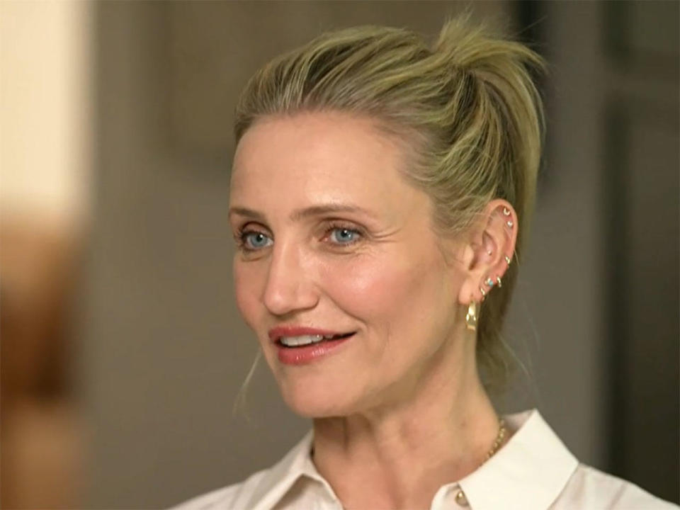 Actress and wine entrepreneur Cameron Diaz.  / Credit: CBS News