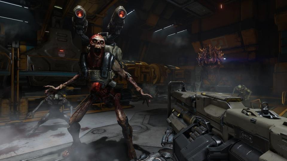 <p>Bethesda spent a lot of time showing off their reboot of id software’s classic shooter last June at E3. It looks tough, graphically cutting edge, and outrageously violent: in short, everything a <i>Doom</i> game should be.</p>