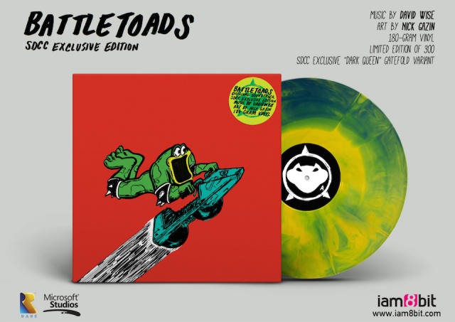 Battletoads' is getting a Comic-Con exclusive vinyl soundtrack