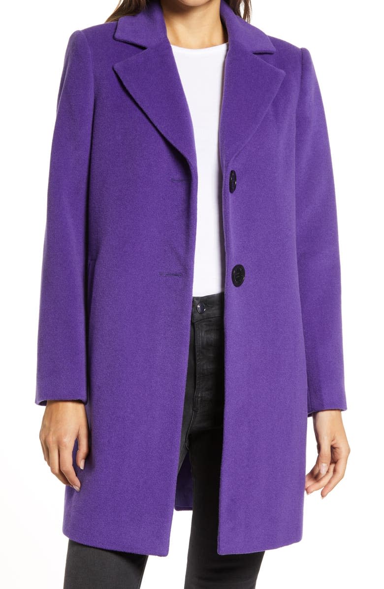 Sam Edelman Wool Blend Coat. Image via Nordstrom.