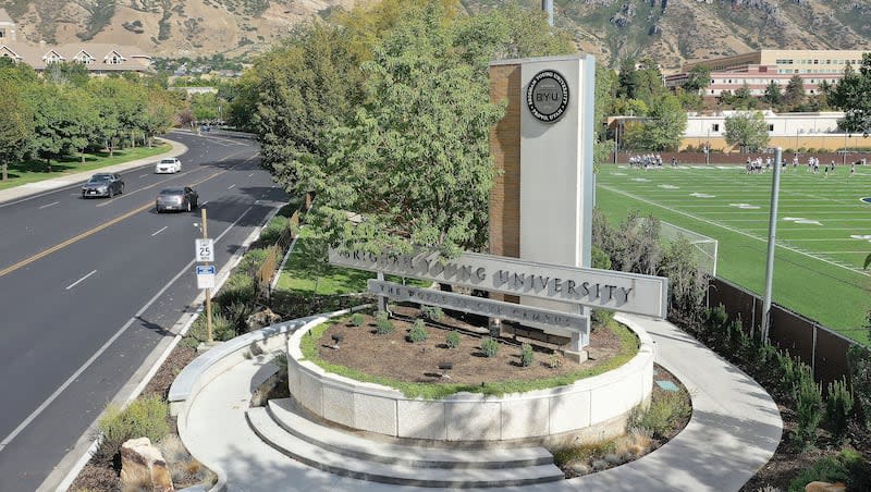 Brigham Young University in Provo on Wednesday, Sept. 21, 2022.