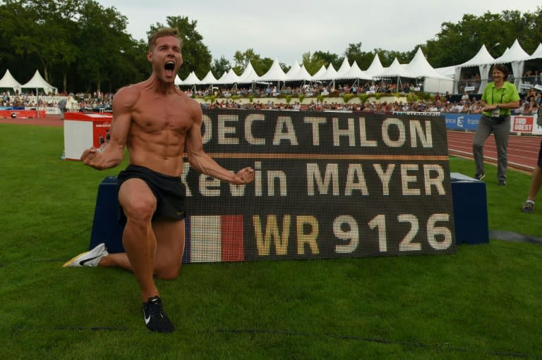 Kevin Mayer experienced 'the best moments of my life' as he broke the decathlon world record