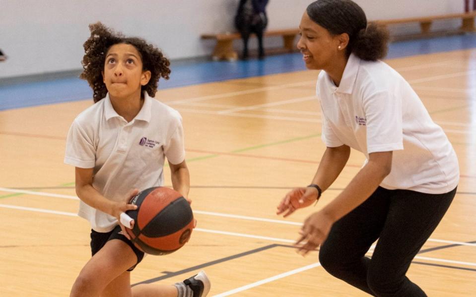 Almost 40 per cent of all sports facillities in England sit behind school gates  - Paul Grover for the Telegraph