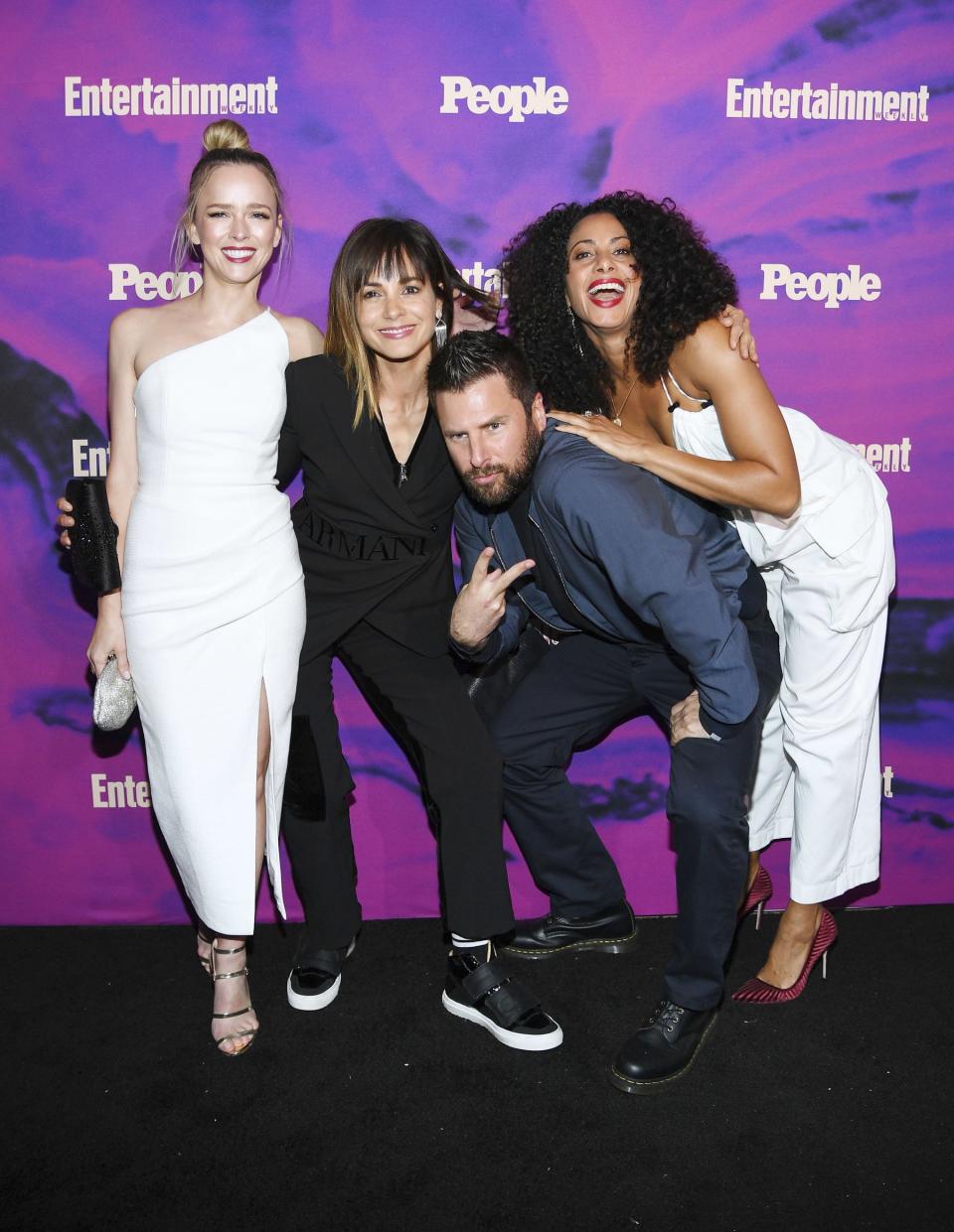 Allison Miller, Stephanie Szostak, James Roday & Christina Moses