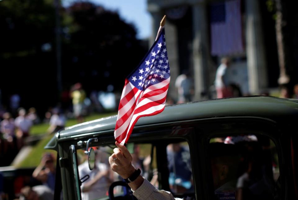 Americans celebrate the 4th of July