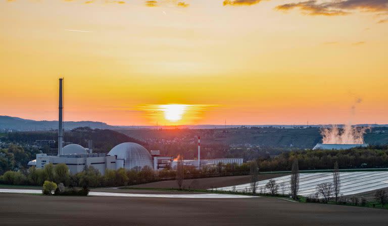 La central nuclear de Neckarwestheim es una de las tres últimas que aún funcionan en Alemania y se cerrará junto con las otras dos el 15 de abril de 2023.