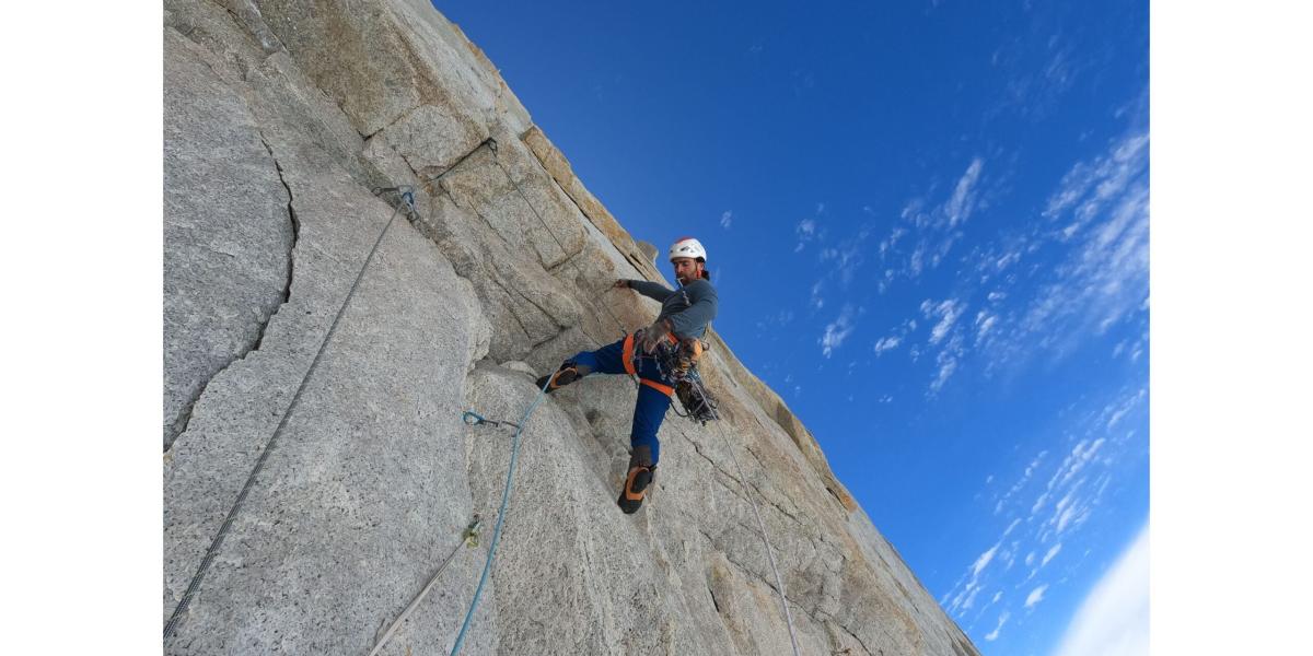 Matteo Della Bordella en su Aguja Mermoz FA y encontrando nuevos desafíos en la Patagonia