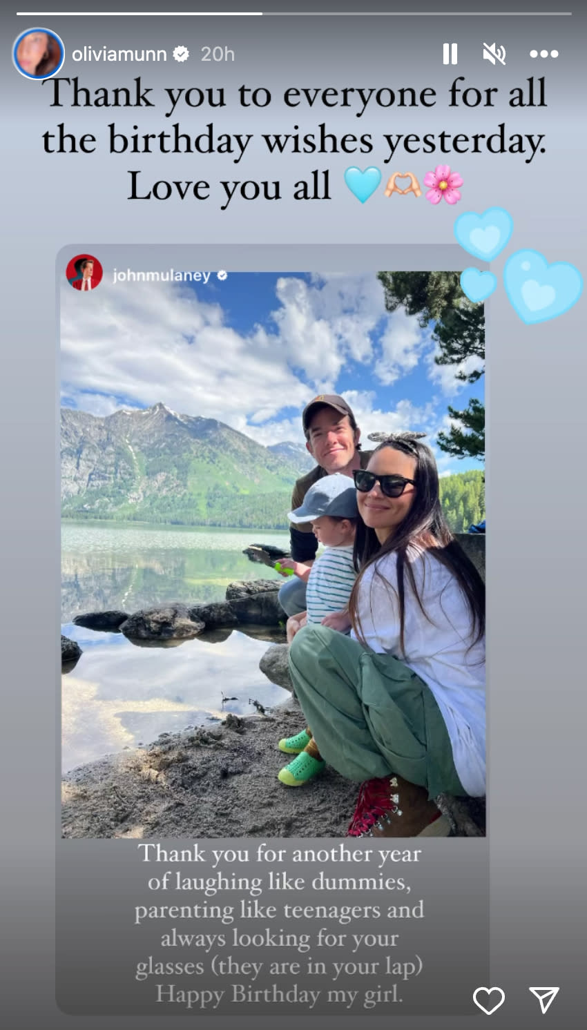 John Mulaney Celebrates His Girlfriend Olivia Munn's Birthday With Sweet Tribute