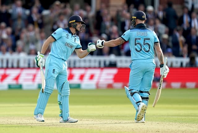 Ben Stokes (right) and Jos Buttler (left) have been flexible in their batting roles recently.