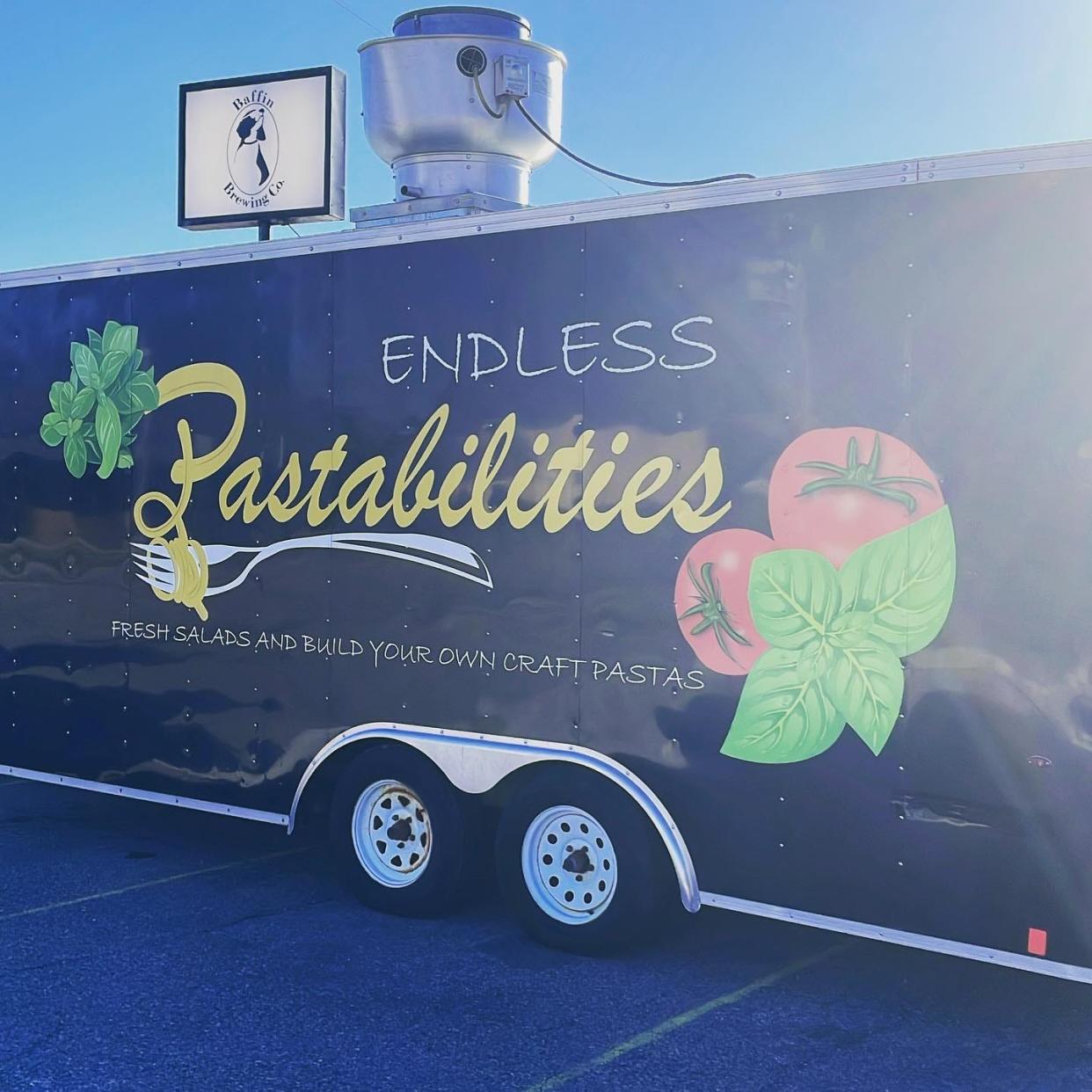 Brothers Alex and Anthony Christie are planning to open their food truck, Endless Pastabilities LLC, in Marine City Monday.