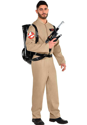 Party City Ghostbusters Halloween Costume with Proton Pack