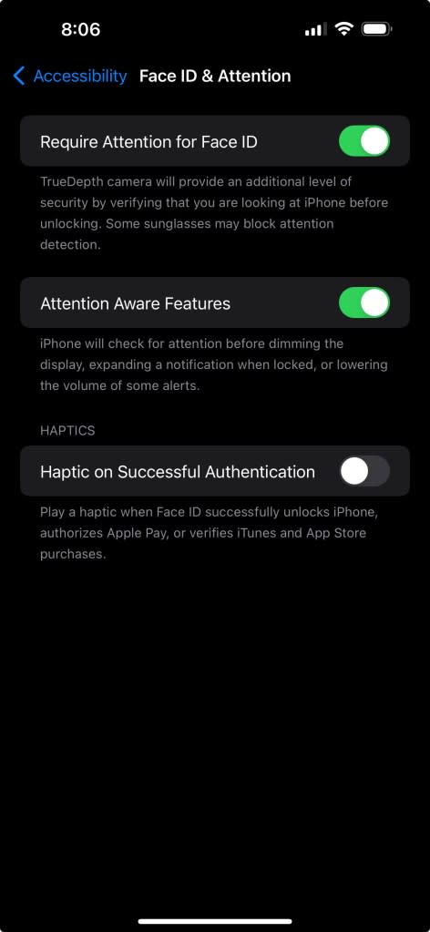 Attention-aware features on an iPhone have caused alarms to not go off in many cases.